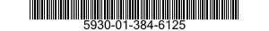 5930-01-384-6125 SWITCH,TOGGLE 5930013846125 013846125