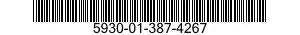 5930-01-387-4267 SWITCH ASSEMBLY 5930013874267 013874267