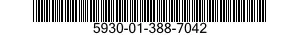 5930-01-388-7042 SWITCH,ROTARY 5930013887042 013887042