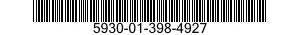 5930-01-398-4927 SWITCH,TOGGLE 5930013984927 013984927
