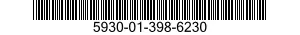 5930-01-398-6230 SWITCH ASSEMBLY 5930013986230 013986230