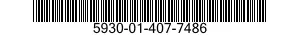 5930-01-407-7486 SWITCH,PUSH 5930014077486 014077486