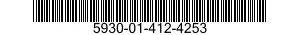 5930-01-412-4253 SWITCH,PUSH 5930014124253 014124253
