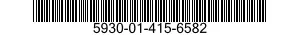 5930-01-415-6582 SWITCH,CODE INDICATING WHEEL 5930014156582 014156582