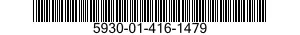 5930-01-416-1479 SWITCH SUBASSEMBLY 5930014161479 014161479