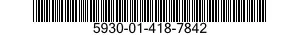 5930-01-418-7842 COVER,ELECTRICAL SWITCH 5930014187842 014187842