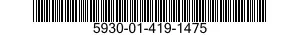 5930-01-419-1475 SWITCH,FLOW 5930014191475 014191475