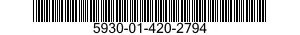 5930-01-420-2794 SWITCH,SOLID STATE 5930014202794 014202794