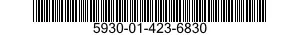 5930-01-423-6830 SWITCH,PRESSURE 5930014236830 014236830