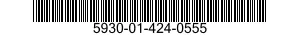 5930-01-424-0555 SWITCH,PUSH 5930014240555 014240555