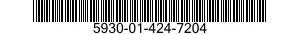 5930-01-424-7204 SWITCH,PUSH 5930014247204 014247204