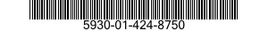 5930-01-424-8750 SWITCH,FLOW 5930014248750 014248750