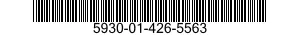 5930-01-426-5563 SWITCH,TOGGLE 5930014265563 014265563