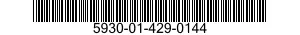 5930-01-429-0144 SWITCH,TOGGLE 5930014290144 014290144