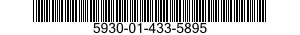 5930-01-433-5895 SWITCH,TOGGLE 5930014335895 014335895