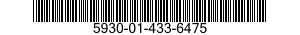 5930-01-433-6475 SWITCH,TOGGLE 5930014336475 014336475