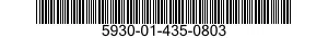 5930-01-435-0803 SWITCH,THERMOSTATIC 5930014350803 014350803