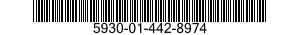5930-01-442-8974 PUSH BUTTON 5930014428974 014428974