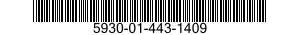 5930-01-443-1409 SWITCH,PUSH 5930014431409 014431409