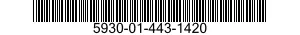 5930-01-443-1420 SWITCH ASSEMBLY 5930014431420 014431420