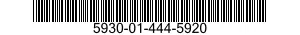 5930-01-444-5920 SWITCH ASSEMBLY 5930014445920 014445920