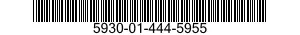 5930-01-444-5955 PUSH BUTTON 5930014445955 014445955