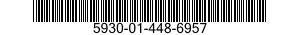5930-01-448-6957 SWITCH,CODE INDICATING WHEEL 5930014486957 014486957