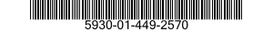 5930-01-449-2570 SWITCH ASSEMBLY 5930014492570 014492570