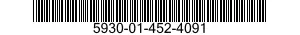 5930-01-452-4091 SWITCH,THERMOSTATIC 5930014524091 014524091