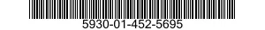 5930-01-452-5695 KEY,SWITCH 5930014525695 014525695