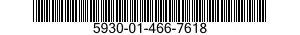 5930-01-466-7618 PUSH BUTTON 5930014667618 014667618