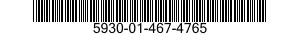 5930-01-467-4765 SWITCH ASSEMBLY 5930014674765 014674765