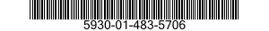 5930-01-483-5706 SWITCH,ELECTRONIC 5930014835706 014835706