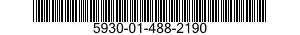 5930-01-488-2190 SWITCH,ELECTRONIC 5930014882190 014882190