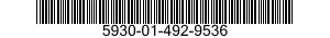 5930-01-492-9536 SWITCH,PUSH 5930014929536 014929536