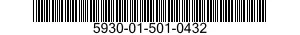 5930-01-501-0432 STOP,ELECTRICAL SWITCH 5930015010432 015010432