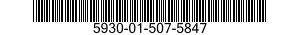 5930-01-507-5847 SWITCH,PULL 5930015075847 015075847