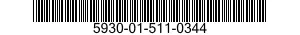 5930-01-511-0344 HANDLE,SWITCH 5930015110344 015110344