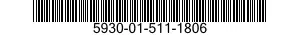 5930-01-511-1806 LATCH,SWITCH 5930015111806 015111806
