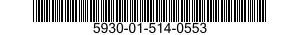 5930-01-514-0553 SWITCH,THERMOSTATIC 5930015140553 015140553