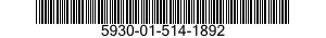 5930-01-514-1892 SWITCH,PUSH 5930015141892 015141892
