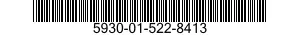 5930-01-522-8413 SWITCH,TOGGLE 5930015228413 015228413