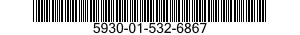5930-01-532-6867 SWITCH ASSEMBLY 5930015326867 015326867