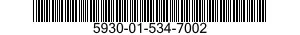 5930-01-534-7002 SWITCH,PUSH 5930015347002 015347002