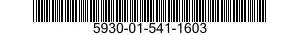 5930-01-541-1603 SWITCH ASSEMBLY 5930015411603 015411603