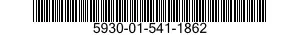 5930-01-541-1862 SWITCH,ELECTRONIC 5930015411862 015411862