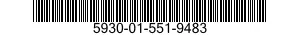 5930-01-551-9483 SWITCH,TILT 5930015519483 015519483