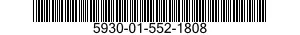 5930-01-552-1808 SWITCH ASSEMBLY 5930015521808 015521808