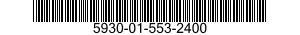 5930-01-553-2400 SWITCH,TOGGLE 5930015532400 015532400