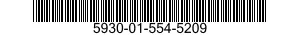 5930-01-554-5209 SWITCH ASSEMBLY 5930015545209 015545209